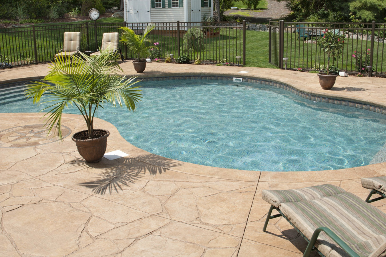 Concrete pool decks in Paso Robles, CA
